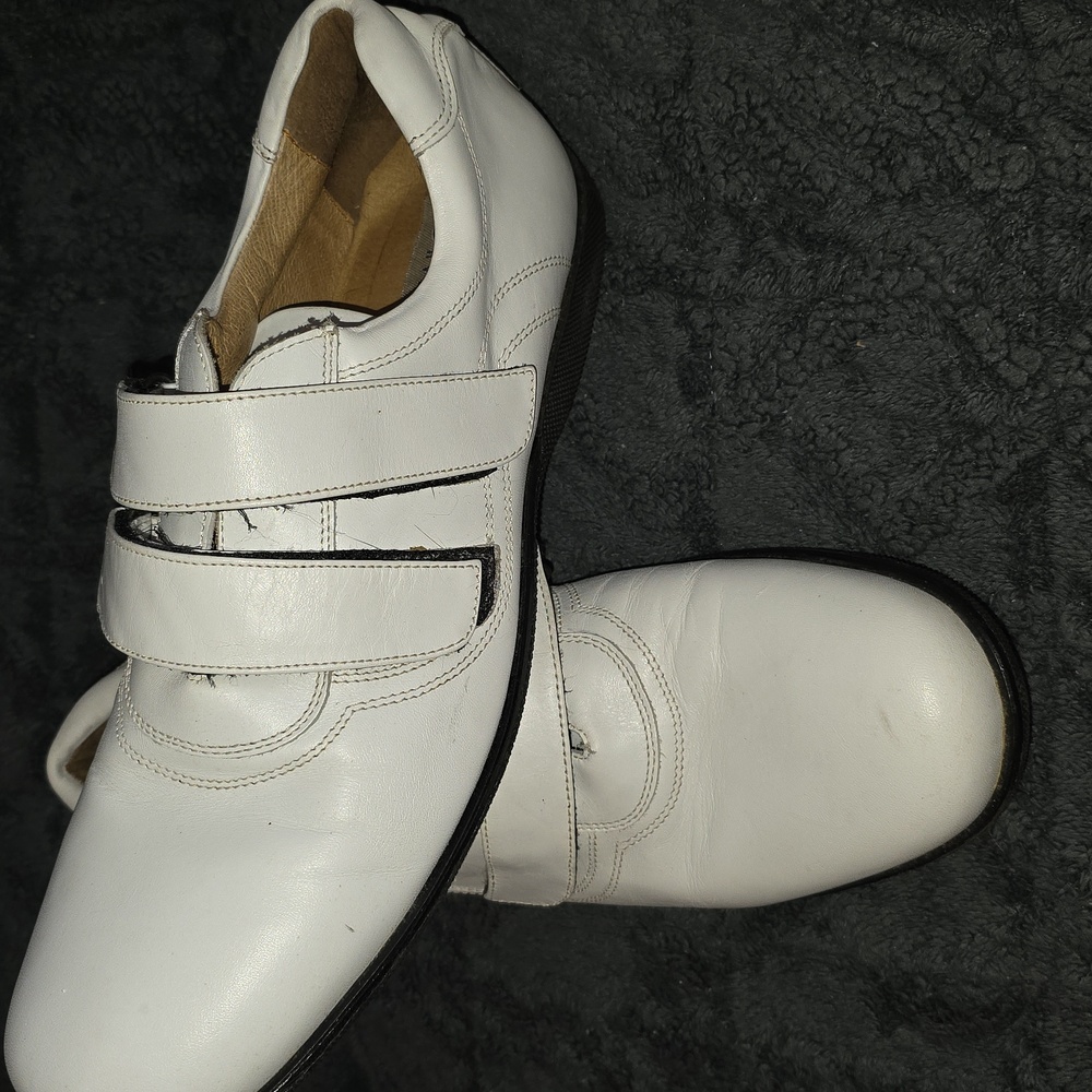 Mens Cream Size 45 Shoes Velcro Olivier Strelli (Frank #4)